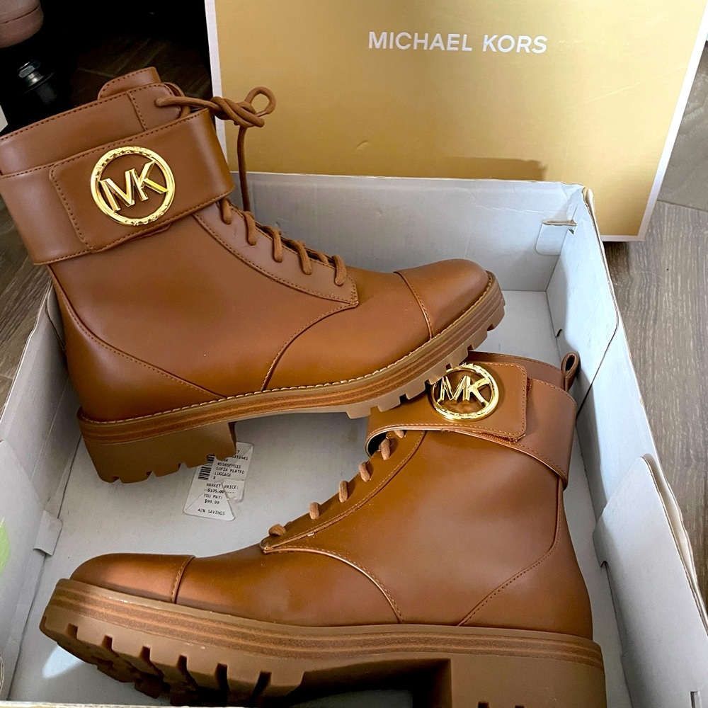 Michael Kors tatum boots Brand New